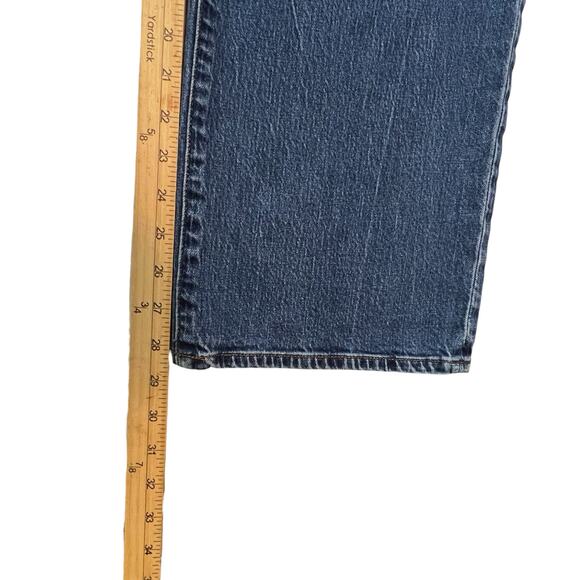 J.Crew Full Length Wide Leg Jeans Women’s 30 Blue Denim High Rise - Picture 8 of 10